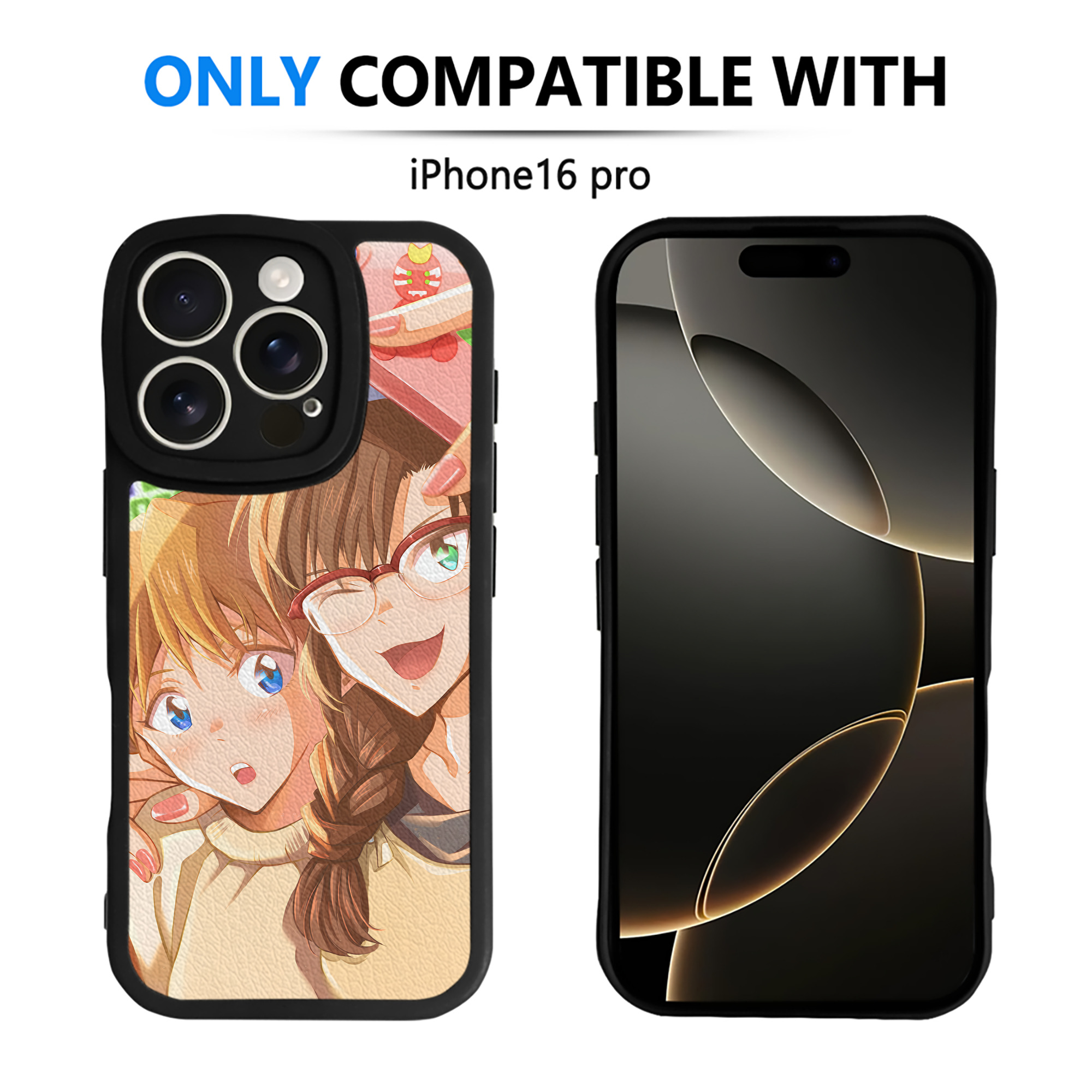 （画像用） EVA 新世紀エヴァンゲリオン 【iPhone 16シリーズ対応】シリコンスマホケース（レザー調） 材質：シリコン